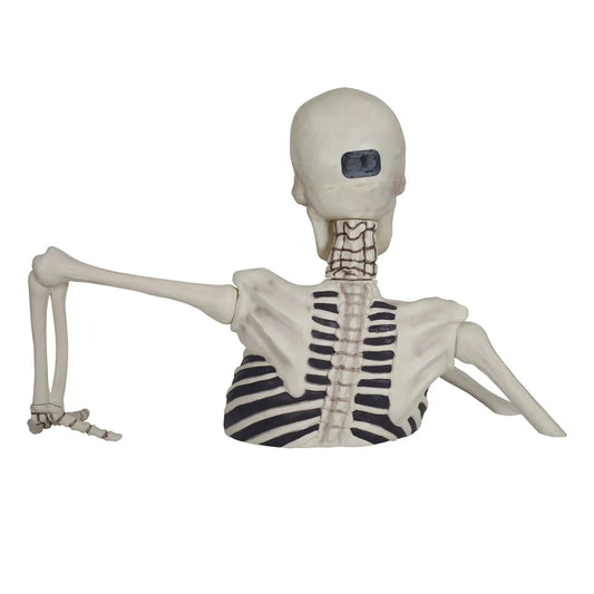 Halloween Giant Ground Breaking Skeleton with LCD Eyes