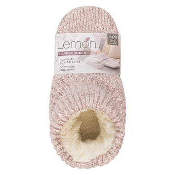 Lemon - Chaussettes pantoufles pour femmes