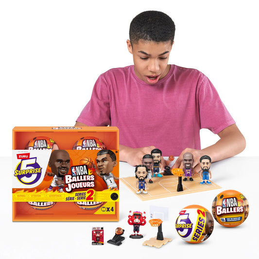 5 Surprise NBA Ballers - Series 2 - Pack of 4