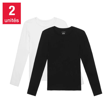 Banana Republic - t-shirts à manches longues pour femmes, ensemble de 2