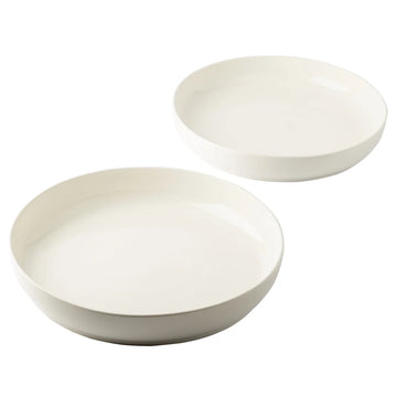 Trudeau Bols de service emboîtables en porcelaine, 2-pièce