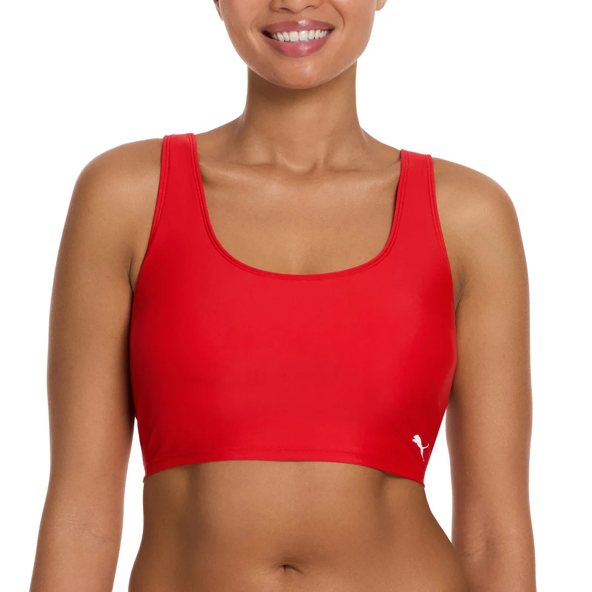 Puma - Haut de maillot de bain court pour femmes