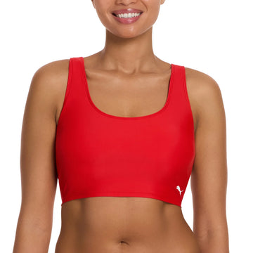Puma - Haut de maillot de bain court pour femmes
