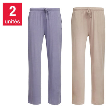 Natori Pantalon de détente pour femme, lot de 2