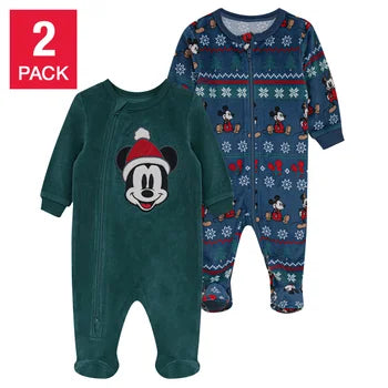 Disney - Paquet de 2 dormeuses Mickey ou Minnie