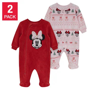 Disney - Paquet de 2 dormeuses Mickey ou Minnie