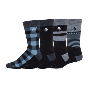 Columbia - Chaussettes isothermes pour homme, 4-paire