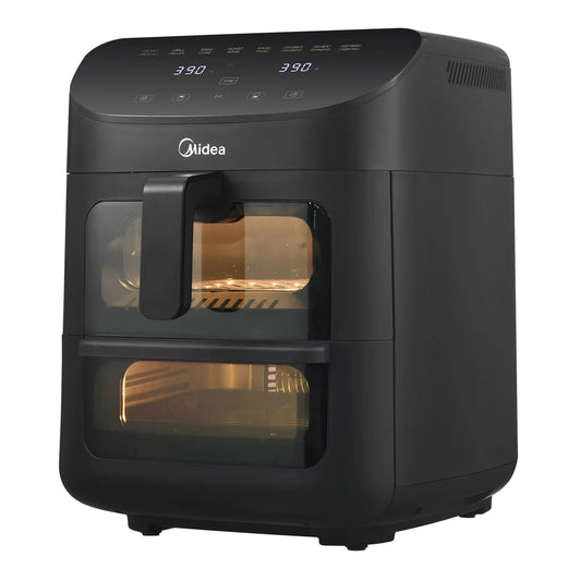 Midea - 11 L (11.6 qt) Dual Deck Air Fryer 