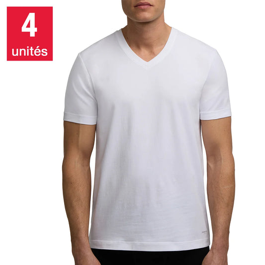 KENNETH COLE - PAQUET DE 4 T-SHIRT EN CONTON EXTENSIBLE
