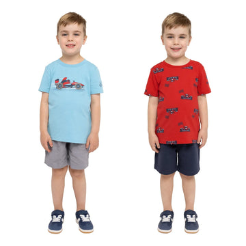 Pekkle - Ensemble de vêtements de jeu 4 pièces pour garçons