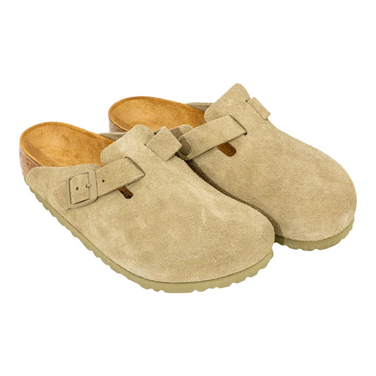 Birkenstock - Mule Boston en suède