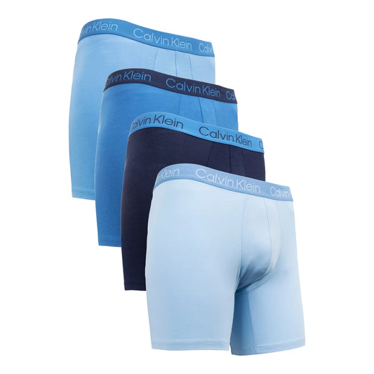Calvin Klein - Caleçons boxeurs pour hommes, paquet de 4