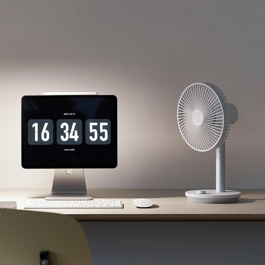 Lumena FAN STAND 4 Ventilateur de bureau sans fil 2 paquets - 17,78 cm (7 po)