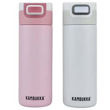 Kambukka Etna - Ensemble de 2 tasses de voyage SmoothSip de 500 mL (17 oz)