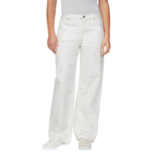 Hudson – Jean à taille haute et jambe large pour femmes