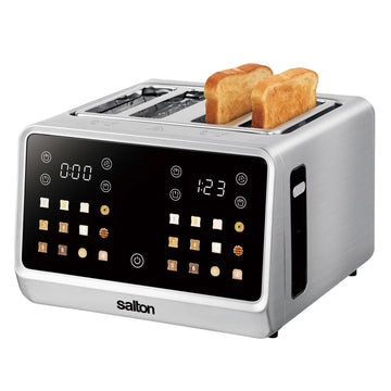 Salton - 4 Slice Touchscreen Toaster