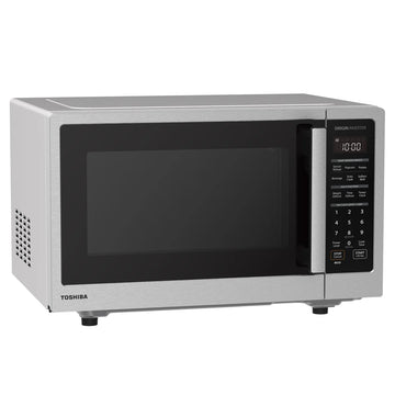 Toshiba - Four à micro-ondes à inverseur de 1,4 pi³, acier inoxydable
