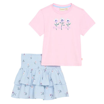 Scotch & Soda - Ensemble jupe-short 2 pièces pour enfants