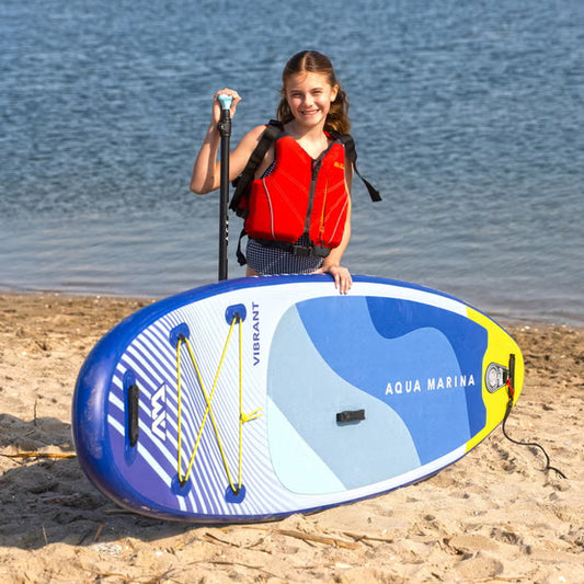 Aqua Marina Vibrant 8' Youth Inflatable Paddleboard