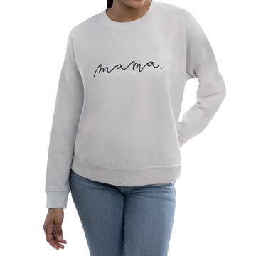 RAE DUNN. - Women's mama Crew Neck Sweatshirt
