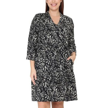 Tahari - Robe à manches trois-quarts pour femmes