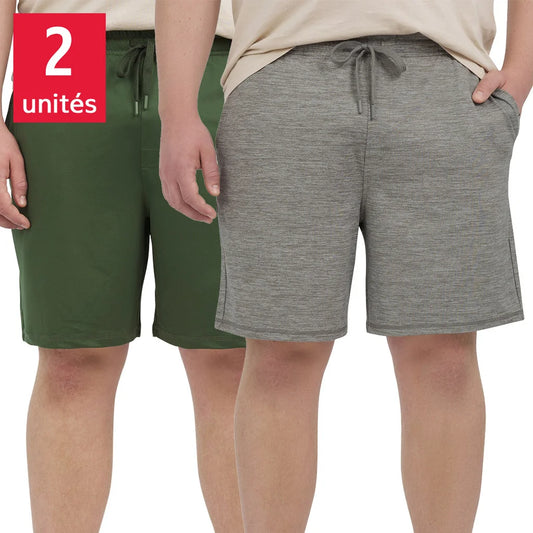 EDDIE BAUER - Paquet de 2 shorts pour homme