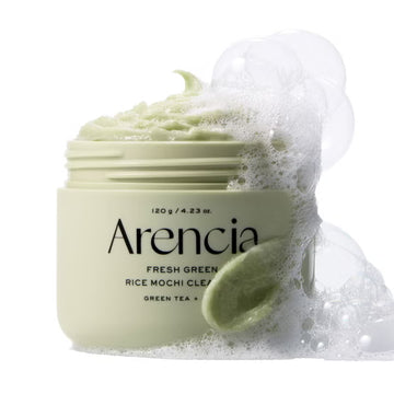 Arencia Fresh Green Rice Mochi Cleanser 4.23 fl oz, 2-pack