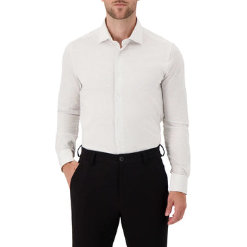 Victor Emmanuel - Men's 100% Cotton Modern Fit Dress Shirt