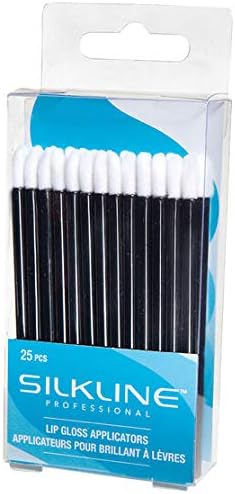 SILKLINE PROFESSIONAL Lot de 25 applicateurs jetables pour gloss à lèvres