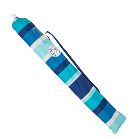 RIO - Parasol de plage de 2,3 m (7,5 pi) avec AnchorX