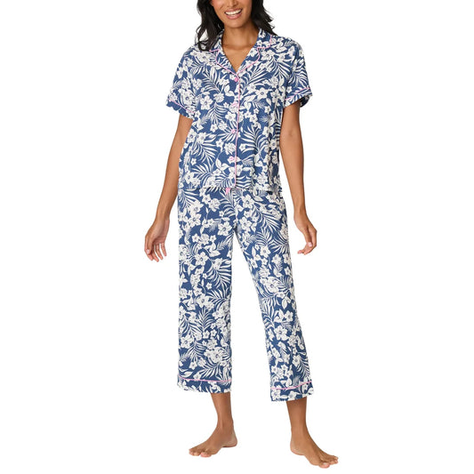 P.J. Salvage - Ensemble de pyjama en coton et modal pour femmes, 2-pièces