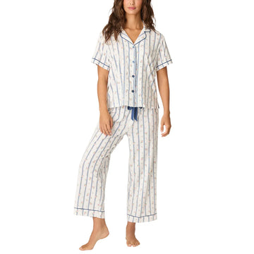 P.J. Salvage - Ensemble de pyjama en coton et modal pour femmes, 2-pièces