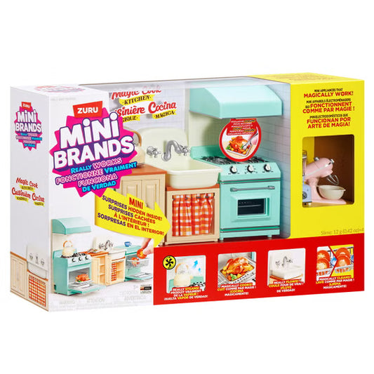 Ensemble Cuisinière magique Mini Brands. Ensemble de jeu + 2 capsules