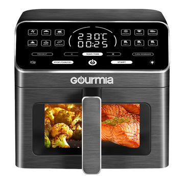 Gourmia - Friteuse à air chaud numérique de 8,5 L (9 qt) avec revêtement en céramique