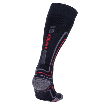 Karbon unisex heated socks with 2 polymer lithium batteries