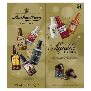 Anthon Berg - Selection of chocolate liqueurs, 64 units