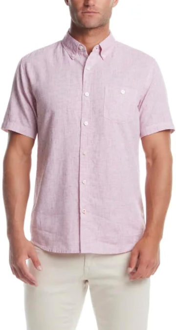 Weatherproof - Chemise en mélange de lin vintage