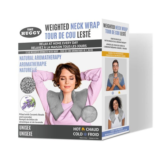 Safdie & Co. Tour de Cou Aromatique et Pesé Gris