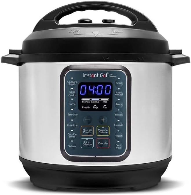 9 in 1 Instant Pot Duo Gourmet Electric Pressure Cooker