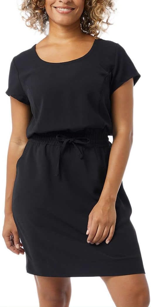 32 Degrees - Robe en sergé souple avec cordon de serrage pour femme