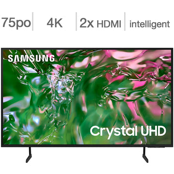 Samsung - classe 75 po - série DU6950 - téléviseur LCD DEL 4K UHD