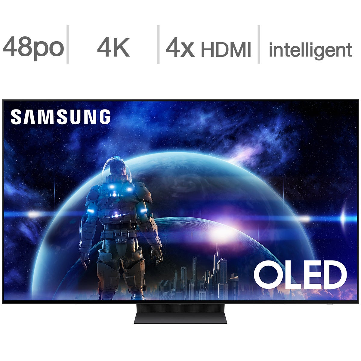 Samsung - classe 48 po - série S90D - téléviseur 4K UHD OLED