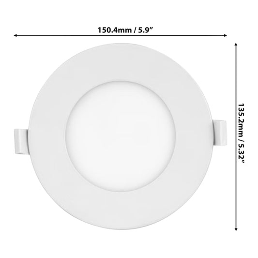 Luminus - 5CCT kit d'éclairage de panneau encastré 4 po paquet de 8