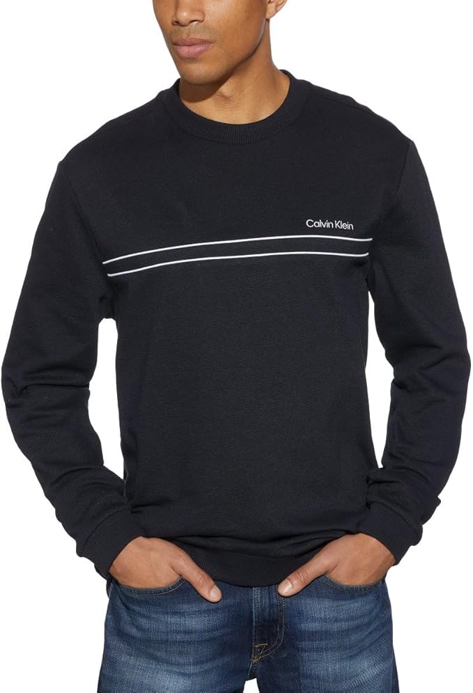 Calvin Klein Men's Standard Fit Crew Neck Sweatshirt