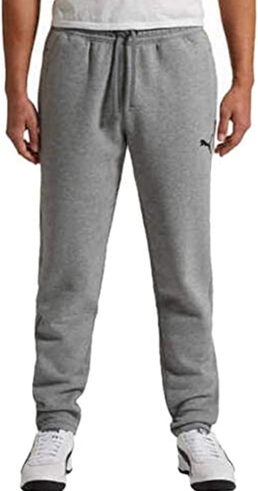 Puma Boys' Light Grey Heather Cotton Fleece Joggers
