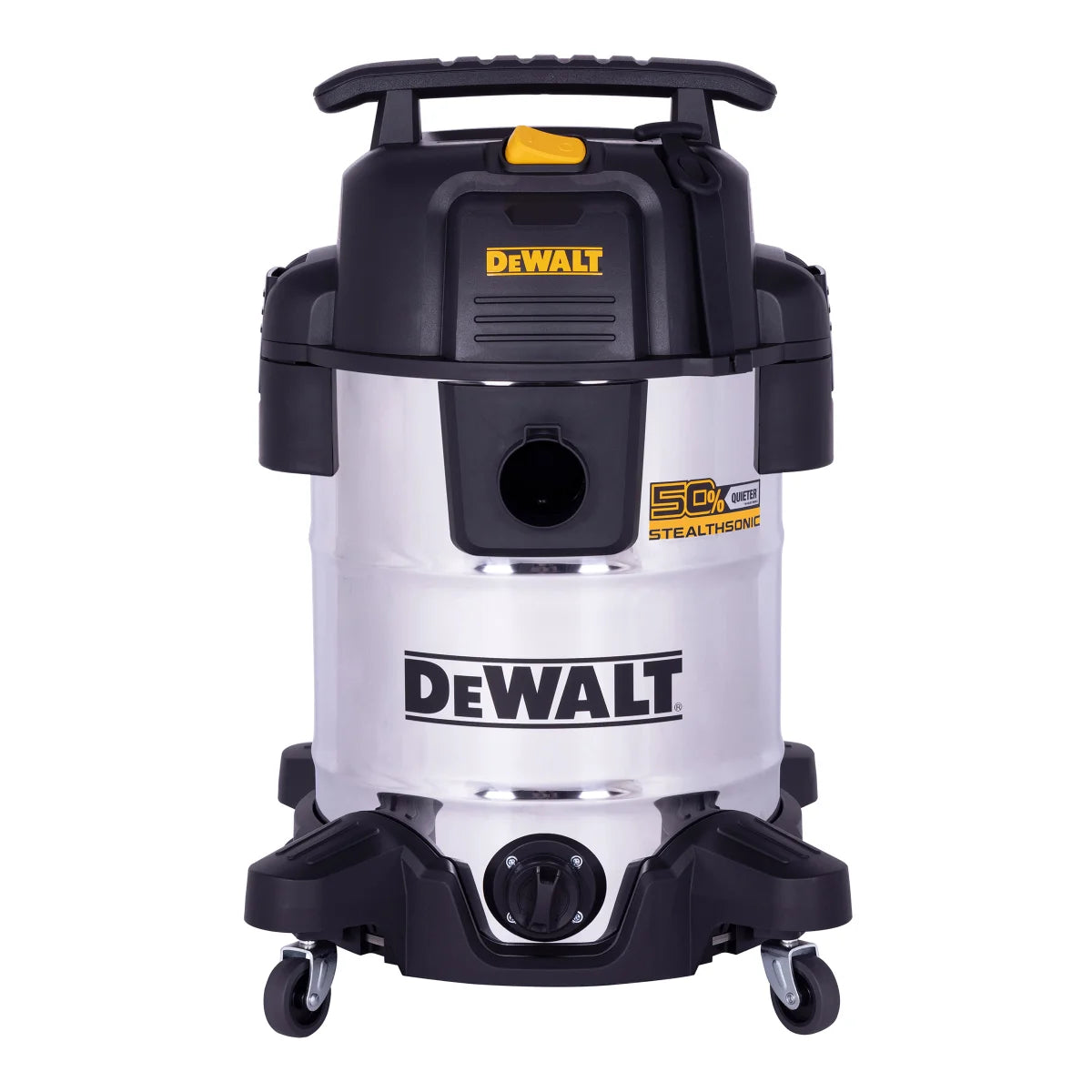 Dewalt - Aspirateur sec/humide silencieux en acier inoxydable de 10 gallons/38 L
