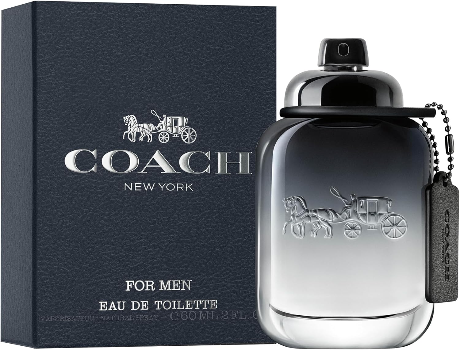 Coach New York Eau de Toilette in vaporizer bottle for Men, 100 ml