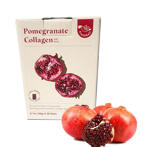 Pomegranate Collagen Jelly Stick 