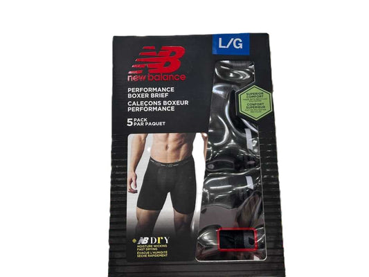 New Balance - Boxer pour homme Performance - PAQUET DE 5