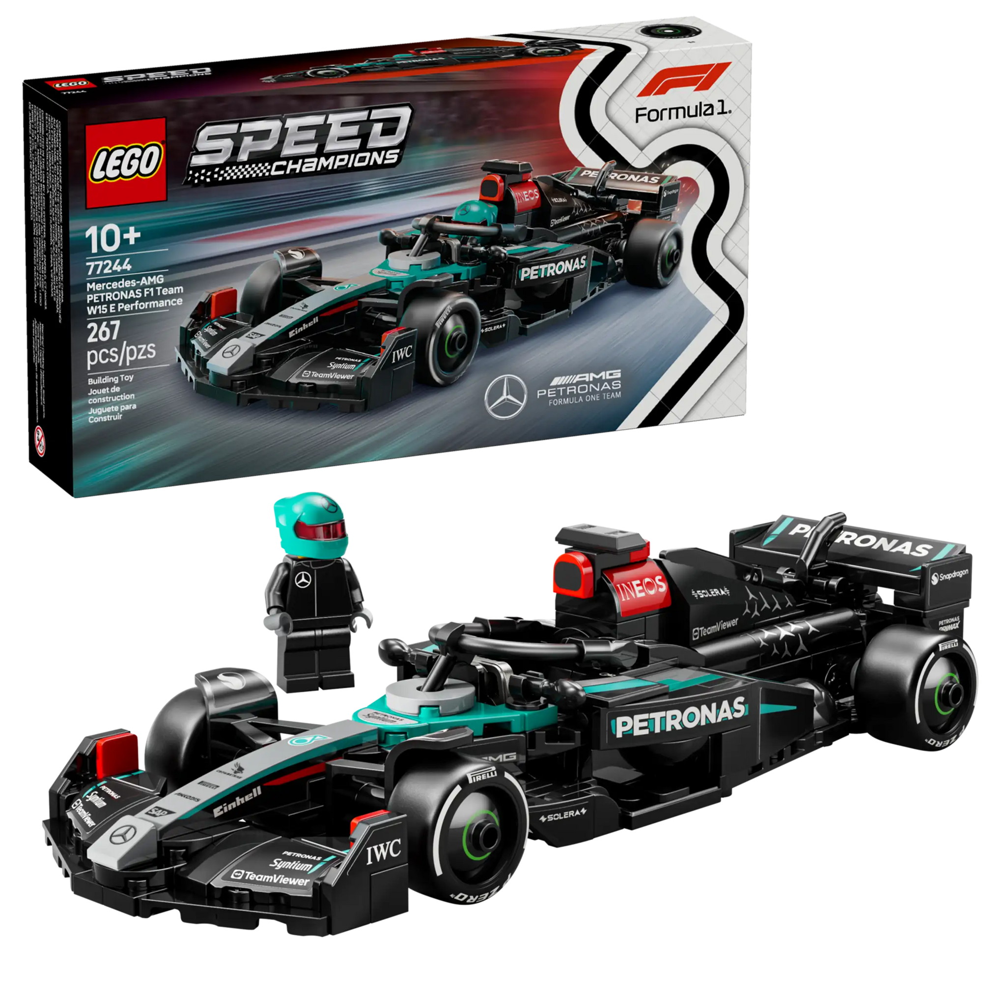 Lego Speed Champions - Voiture de course Mercedes-AMG F1® W15